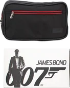 Kosmetyczki, organizery i kuferki - James Bond James Bond, 007, Material, Bag, Toiletry, Black, For Men, 28 x 15 x 10 cm For Men - miniaturka - grafika 1