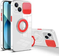Etui i futerały do telefonów - König Design Etui kompatybilne z Apple iPhone 13 Plastikowe, miękkie etui na telefon komórkowy - Czerwone etui na telefon komórkowy - miniaturka - grafika 1