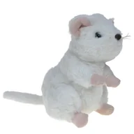 Maskotki i pluszaki - Puchate zwierzaki przytulaki: Maskotka Myszka biała (563182) - miniaturka - grafika 1