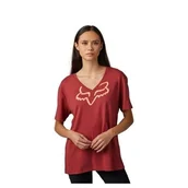 Koszulki i topy damskie - T-SHIRT FOX LADY BOUNDARY TOP SCARLET - miniaturka - grafika 1