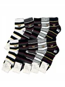 Skarpetki męskie - Skarpetki Męskie 10-PAK Pesail Kolorowe z Misiem 95% Bawełna Skatpety 40-44 - miniaturka - grafika 1