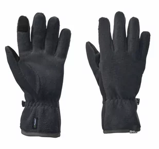 Dziecięce Rękawiczki Polarowe Jack Wolfskin Spirit Fleece Glove Y Phantom L/Xl - Rękawiczki - miniaturka - grafika 1