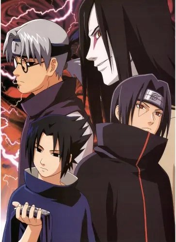 Plakat Anime Manga Naruto nrto_151 A2 (custom)