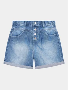 Guess Szorty jeansowe J3GD16 D4MU2 Niebieski Relaxed Fit - Spodenki damskie - miniaturka - grafika 1