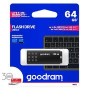 Pendrive - Goodram UME3 64GB czarny (0640K0R11) - miniaturka - grafika 1