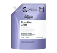Szampony do włosów - LOREAL PROFESSIONNEL SERIE EXPERT BLONDIFIER GLOSS SZAMPON DO WŁOSÓW REFILL 1500ML - miniaturka - grafika 1