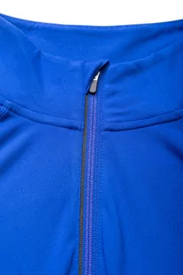 RONHILL bluza biegowa damska CORE THERMAL 1/2 ZIP TEE cobalt/thistle - Bluzy sportowe damskie - miniaturka - grafika 4