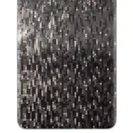 Akcesoria do tabletów i e-booków - folia naklejka skórka strukturalna na TYŁ+BOKI do Apple iPad 10.2 - Carbon Pixel Czarny - apgo SKINS - miniaturka - grafika 1