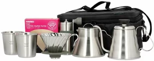 Hario - Outdoor Coffee Full Set - Zestaw akcesoriów kawowych z torbą - Zaparzacze i kawiarki - miniaturka - grafika 1