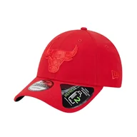 Czapki i chusty sportowe męskie - Czapka z daszkiem New Era 9FORTY NBA Chicago Bulls Repreve Outline - 60424787 - miniaturka - grafika 1