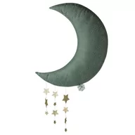 Girlandy - Picca Loulou Picca Loulou  -  Dekoracja Ścienna Sparkle Moon Grey With Stars 45 cm - miniaturka - grafika 1
