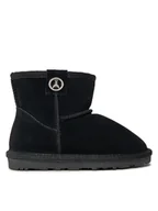 Buty dla dziewczynek - Patrizia Pepe Śniegowce PPJ794.01 M Czarny - miniaturka - grafika 1