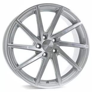 Brock B37 kryształowe srebro polerowane frontem 9x20 ET39 5.00x108 Hub Hole 63.40 mm - aluminiowe obręcze - Części motocyklowe - miniaturka - grafika 1