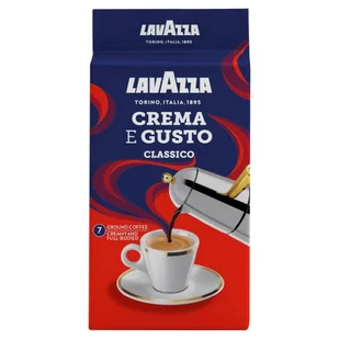 Lavazza Kawa mielona Crema e Gusto, 250 g - Kawa - miniaturka - grafika 1