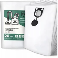 Worki do odkurzaczy - 20x Worek do Odkurzacza Metabo Asa 1202 Syntetyczny Pojemny Mocny Worki G9 - miniaturka - grafika 1