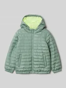 Kurtki i płaszcze dla chłopców - Kurtka pikowana o kroju regular fit z kapturem - miniaturka - grafika 1