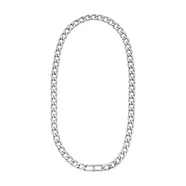 Fossil męski naszyjnik łańcuszkowy ze stali szlachetnej z zapięciem typu karabińczyk