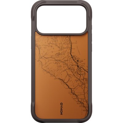 Etui NOMAD Rugged Case do Apple iPhone 17 Pro Max/18 Pro Max Czarno-pomarańczowy