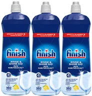 Środki do zmywarek - Finish Płyn Nabłyszczacz do Zmywarki Lemon 3x800ml - miniaturka - grafika 1