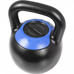 Gorilla Sports Regulowany Kettlebell 24kg (100835-00001-0028) - Kettlebell - miniaturka - grafika 1