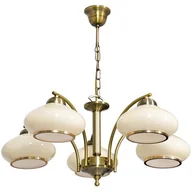 Lampy sufitowe - ActiveJet Lampa sufitowa AJE-RITA 5P E27 5x40W Patyna - miniaturka - grafika 1