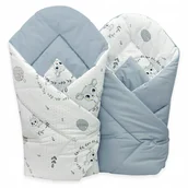 Rożki i beciki - BECIK ROŻEK NIEMOWLĘCY BAWEŁNA DWUSTRONNY WZORY! - miniaturka - grafika 1