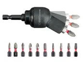 Klucze i nasadki - Milwaukee Pozostałe Akcesoria do elektronarzęd Udarowa nasadka kątowa Milwaukee Knuckle 4932459781 - miniaturka - grafika 1