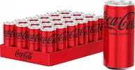 Napoje gazowane - COCA-COLA ZERO NAPÓJ GAZOWANY PUSZKA ZGRZEWKA 200ML X 24SZT - miniaturka - grafika 1