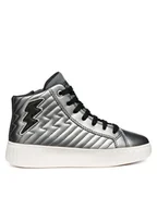 Buty dla dziewczynek - Geox Sneakersy J Mikiroshi J56DVE 000NF C1009 S Srebrny - miniaturka - grafika 1