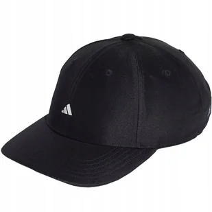 Czapka z daszkiem damska adidas Satin Baseball Cap czarna OSFW HA5550 - Czapki damskie - miniaturka - grafika 1