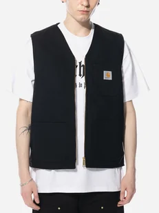 Kamizelka męska krótka Carhartt WIP Arbor Vest "Black" I031521-8901 L Czarna (4064958817369) - Kamizelki męskie - miniaturka - grafika 1