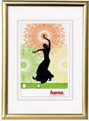 Ramki na zdjęcia - Ramka Hama Madrid 15x20, plastikowa, złota 66607 - miniaturka - grafika 1