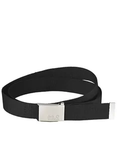 Paski - Pasek Jack Wolfskin Webbing Belt Wide - black - grafika 1