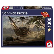 Schmidt Puzzle 1000 el. Statek w porcie SCH_P1000_PORT - Puzzle - miniaturka - grafika 1