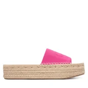 Espadryle damskie - Espadryle Calvin Klein Ebeth HW0HW02894 Różowy - miniaturka - grafika 1
