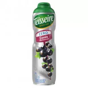 Teisseire Syrop Czarna porzeczka ZERO cukru 600 ml - Syropy i koncentraty owocowe - miniaturka - grafika 1