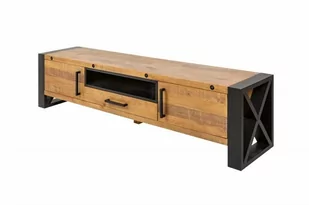 Invicta Komoda Thor 200cm Pinienholz natur Invicta 40684 - Komody - miniaturka - grafika 1