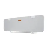 Zabezpieczenia dla dzieci - Osłona zabezpieczająca na łóżko 120 x 44 x 41 cm Nukido szara - miniaturka - grafika 1