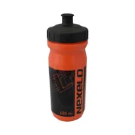 Shakery i bidony sportowe - Bidon rowerowy na wodę 600ml NEXELO pomarańczowo-czarny do roweru - miniaturka - grafika 1