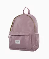 Plecaki - PUCCINI Różowy młodzieżowy plecak z neonową podszewką - miniaturka - grafika 1