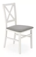 Krzesła - Krzesło Lucek 1 107 Białe / 017 Szare Inari 91 - miniaturka - grafika 1