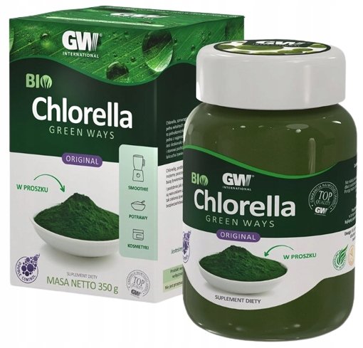 Green Ways proszek 350 g Bio Chlorella Zielonki