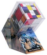 Łamigłówki - Verdes V-Cube 3 Mondrian (3x3x3) standard - miniaturka - grafika 1