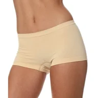 Majtki damskie - Bokserki damskie BRUBECK - z kolekcji Comfort Cotton Rozmiar S Kolor beżowy - Brubeck - miniaturka - grafika 1