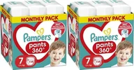 Pieluchy - Pampers Pieluchomajtki 7, 17+ kg, 114 szt. x2 - miniaturka - grafika 1