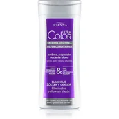 Odżywki do włosów - Joanna COL.SYSTEM Odżywka srebrne odc/blond 200 ml - miniaturka - grafika 1