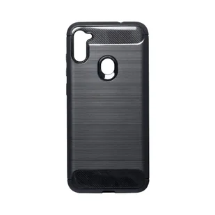 Forcell Futerał CARBON do SAMSUNG Galaxy A11 czarny - Etui i futerały do telefonów - miniaturka - grafika 1