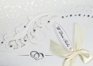 Kartka na wesele LuxP 5 - Kartki okolicznościowe i zaproszenia - miniaturka - grafika 1