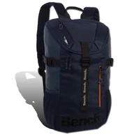 Plecaki - Bench niebieski plecak nylonowy plecak trekkingowy z paskiem na klatkę piersiową plecak turystyczny uni 30x45x15 D2ORI306B - miniaturka - grafika 1