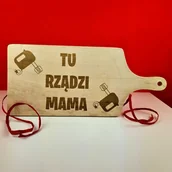 Gadżety dla niej i dla niego - Deska Na Dzień Mamy Tu Rządzi Mama - miniaturka - grafika 1